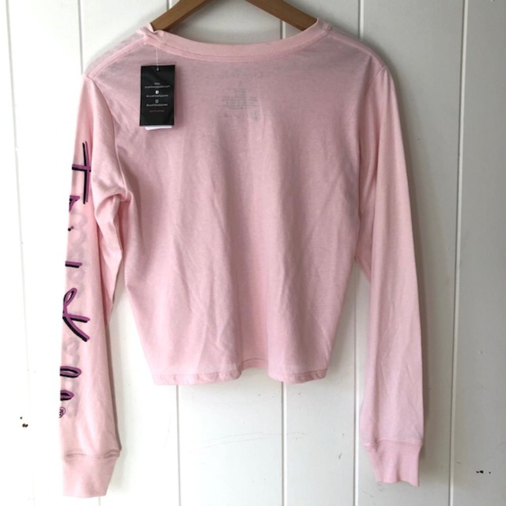 Frida Kahlo Pink Watercolor Graphic T-Shirt - Picture 3 of 6